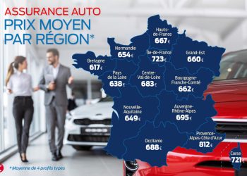 Assurance auto 2025 : des tarifs variés selon votre lieu de résidence et votre profil