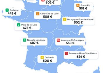 L&rsquo;assurance automobile en 2025 : analyse des tarifs moyens selon les régions