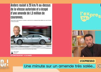 Un homme d&rsquo;affaires condamné à verser plus de 100 000 euros suite à un excès de vitesse de 29 km/h